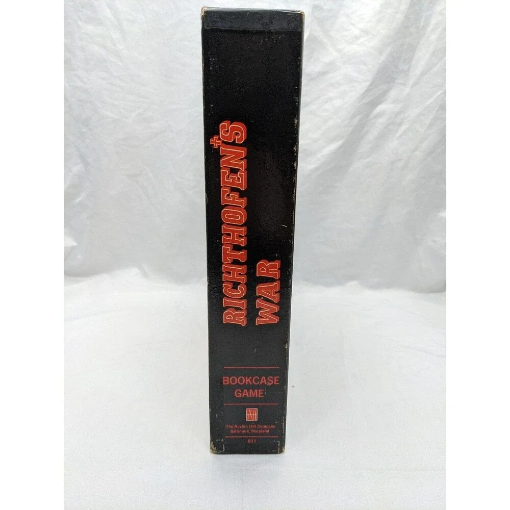 Vintage Avalon Hill Richthofens War The Air War 1916-1918 Bookcase Board Game